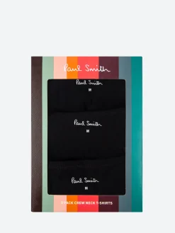 Paul Smith - 3 Pack T-Shirt in Black