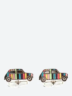 Paul Smith - Artist Stripe Mini-Car Cufflinks