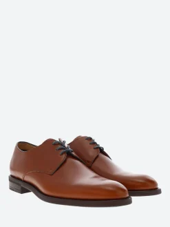 Paul Smith - Bayard Derby Shoes in Tan