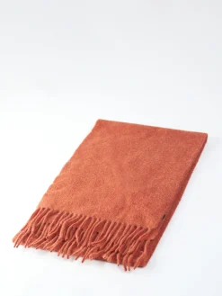 Paul Smith - Cashmere Knitted Scarf in Rust