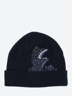 Paul Smith - Dino Wool Beanie in Navy