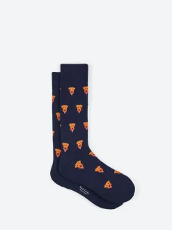 Paul Smith - Fennel Dog Print in Blue