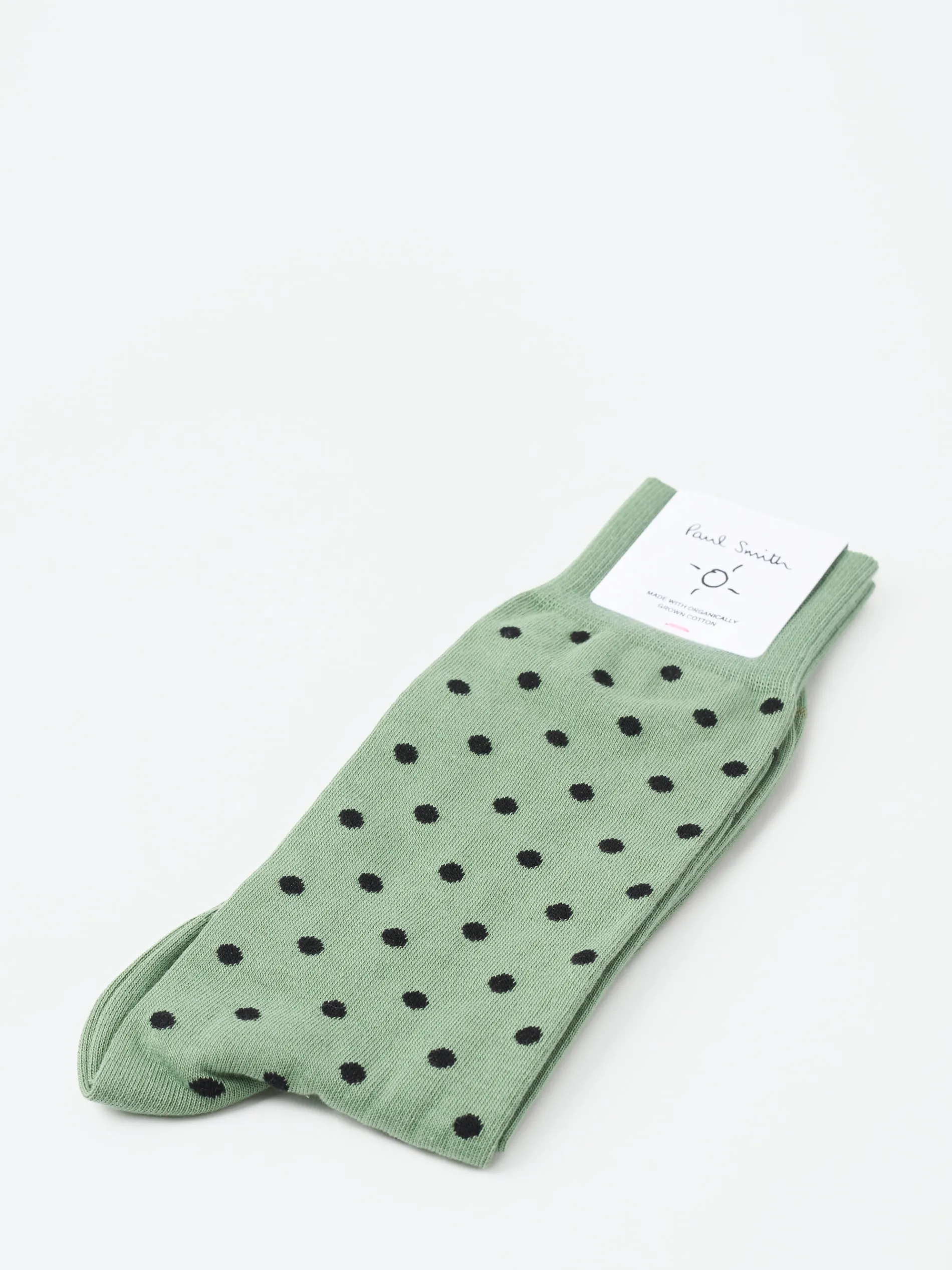 Paul Smith - Fernando Polka Sock in Green 33