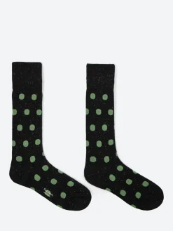 Paul Smith - Jarvis Polka Sock in Black