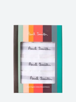 Paul Smith - Low-Rise Boxer Briefs Three Pack in White