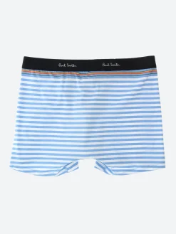 Paul Smith - Two Stripe Trunk Long in Turquoise (Blue)