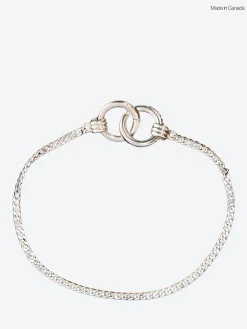 Pearls Before Swine - Core Double Mini Blod Bracelet in Silver