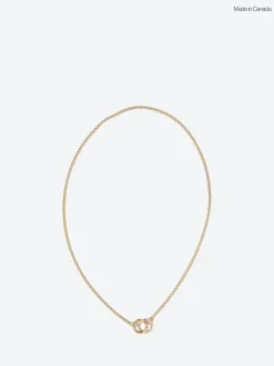 Pearls Before Swine - Core Double Mini Blod Necklace in Gold
