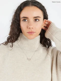 Pearls Before Swine - Core Double Mini Blod Necklace in Silver