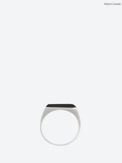 Pearls Before Swine - Ifer Signet Ring in Silver