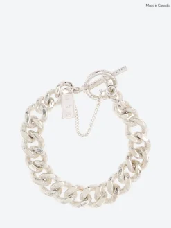 Pearls Before Swine - Spliced L Link Bracelet in Silver