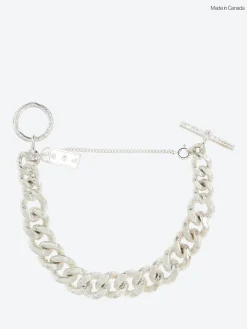 Pearls Before Swine - Spliced L Link Bracelet in Silver