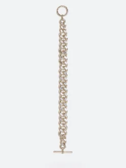 Pearls Before Swine - Spliced L Link Bracelet in Silver