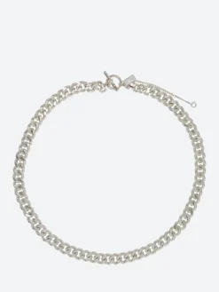 Pearls Before Swine - Spliced L Necklace in Silver