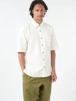 Peregrine - Beach Shirt in White