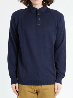 Peregrine - Beauford Polo Shirt in Navy