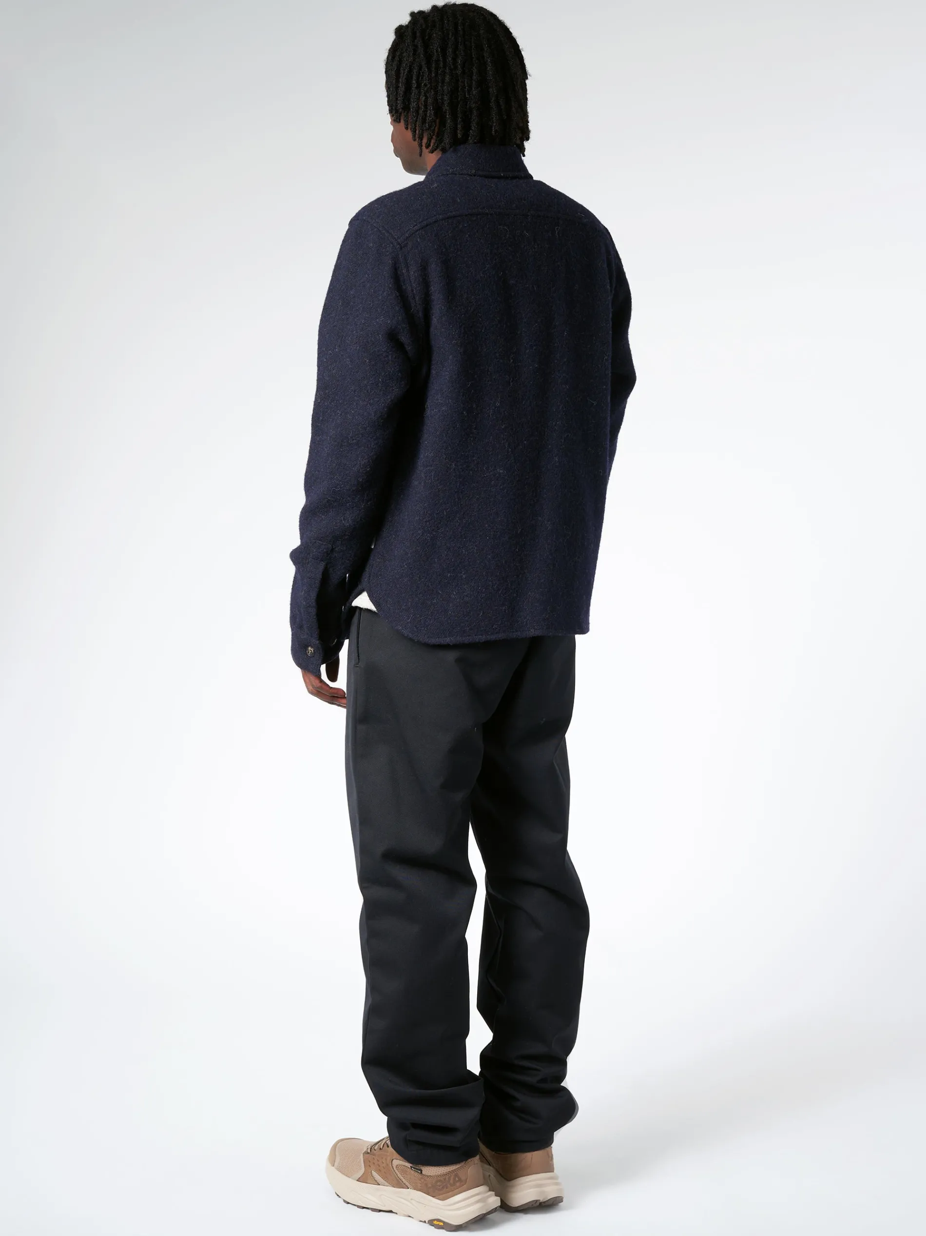 Peregrine - Dexter Overshirt in Navy