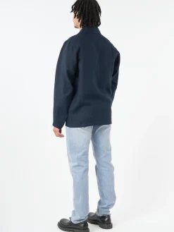 Peregrine - Grange Shacket in Navy