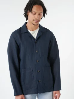 Peregrine - Grange Shacket in Navy