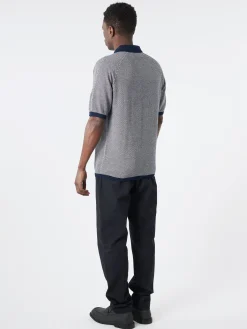 Peregrine - Lynton Polo Shirt in Navy