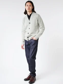 Peregrine - Makers Stitch Cardigan in Light Grey