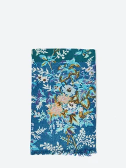 ÉPICE Paris - Stole Spice Flower 2 in Ocean