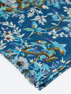 ÉPICE Paris - Stole Spice Flower 2 in Ocean