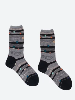 Planet Orbit Crew Sock