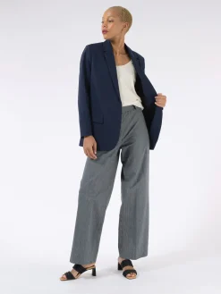 Pomandere - Blazer Jacket in Blue Navy