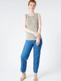 Pomandere - Knit Tank in Anthracite