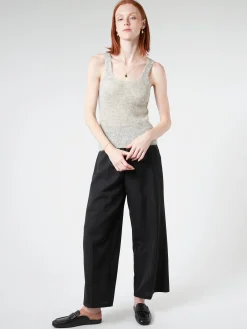 Pomandere - Knit Tank in Pearl Grey