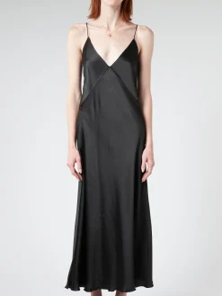 Pomandere - Long Dress in Black