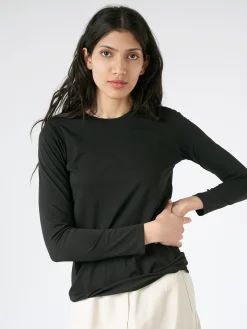 Pomandere - Long-Sleeved Shirt in Black