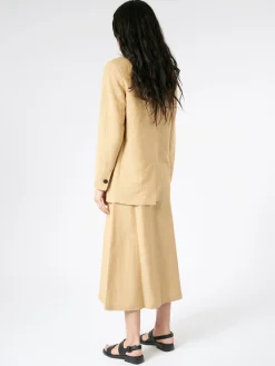 Pomandere - Single-Breasted Jacket in Amber