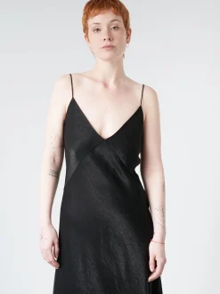 Pomandere - Slip Dress in Black