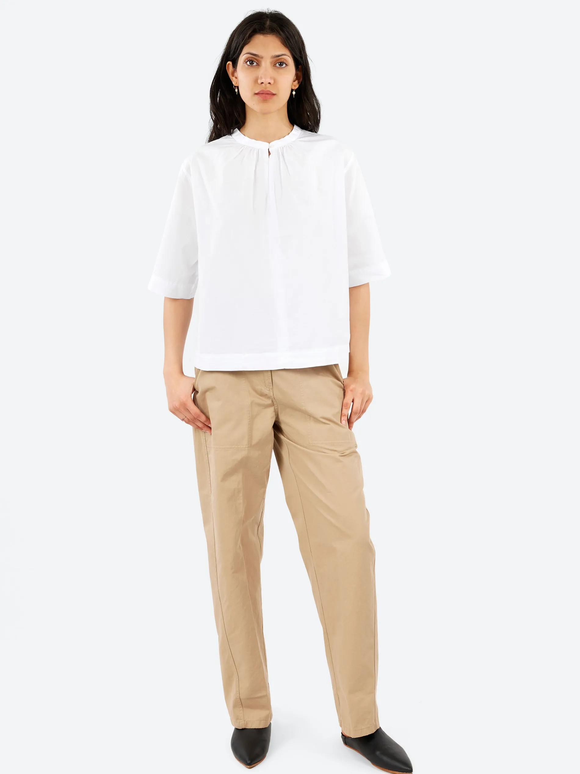 Pomandere - Tapered Pants in Sand