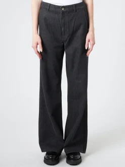 Pomandere - Wide Leg Jeans in Graphite