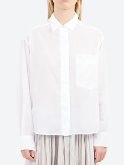 Pomandère - Button Up Shirt in Optical White
