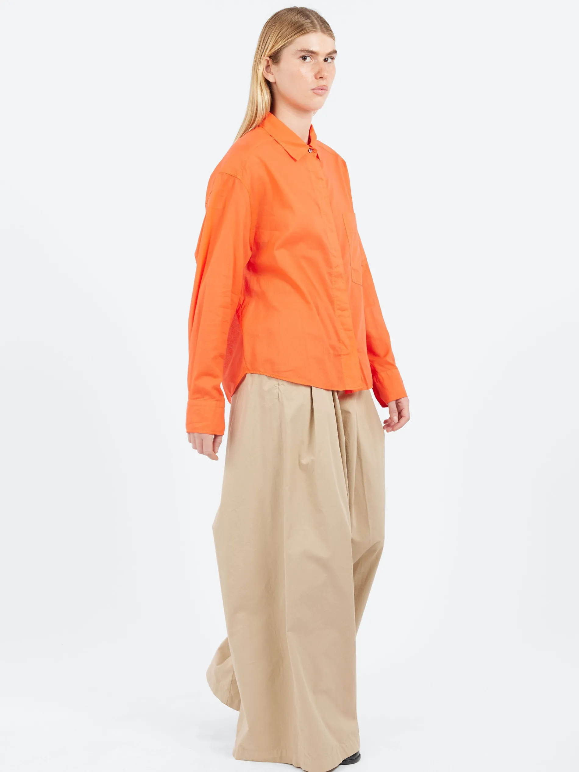 Pomandère - Button Up Shirt in Poppy