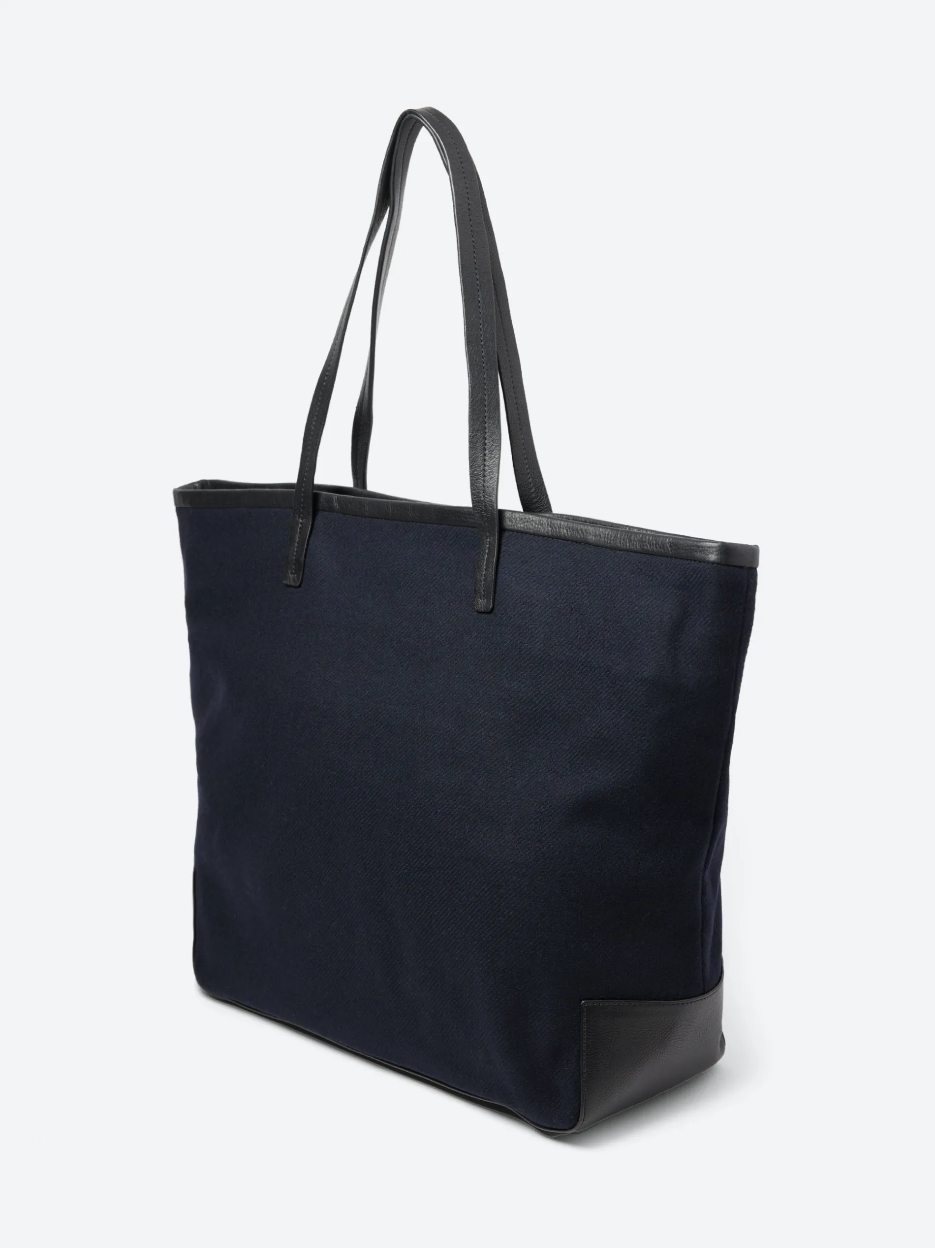 Pomandère - Wool Travel Tag in Night Blue