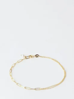 Poppy Finch - Petite Link Double Chain Bracelet