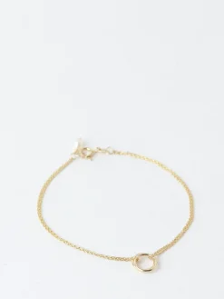 Poppy Finch - Twin Gold Orb Bracelet