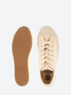 PRAS - Shellcap Low in Kinari and Off White