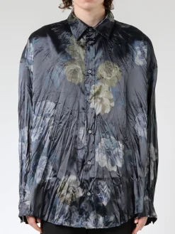 Printed Button-Up Shirt