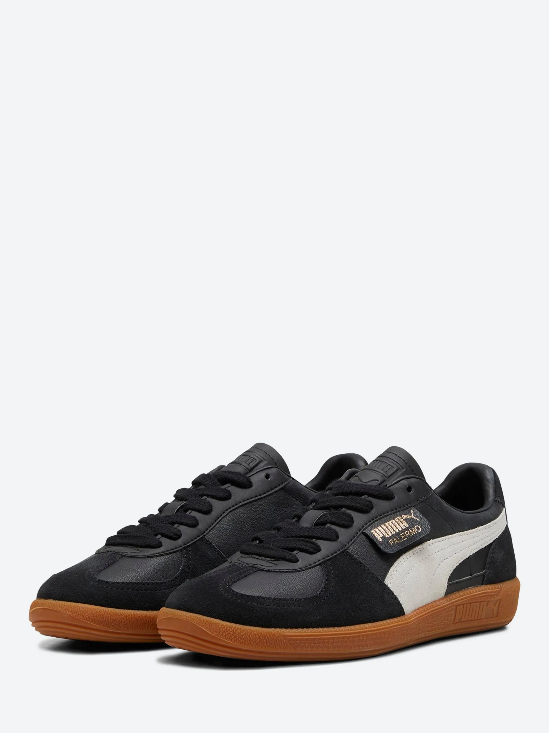 Puma - Palermo in Black, Gray and Gum