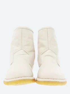 Punto Pigro - Agio 18 Boots in Off White Topeka