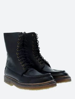 Punto Pigro - College 51 Boots in Nero Pagoda