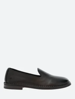 Punto Pigro - Hand 6 Leather Loafers in Nero Topeka