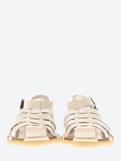 Punto Pigro - San 18 Fisherman Sandal in Bianco Topeka