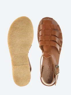 Punto Pigro - San 18 Fisherman Sandal in Tan Topeka